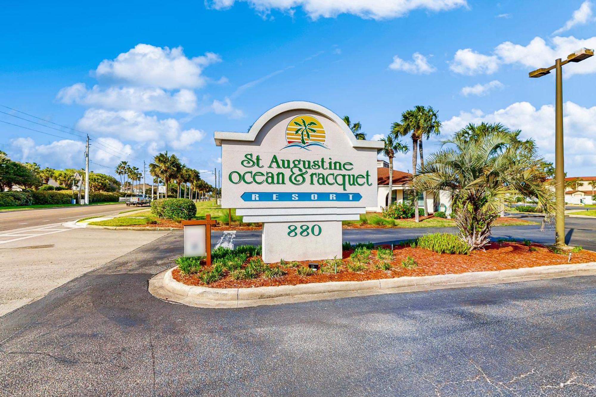 Вилла St Aug Ocean And Racquet Сент-Огастин Экстерьер фото